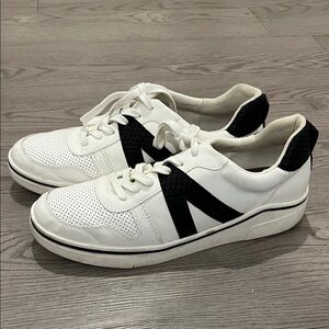 MIA White and Black Sneakers